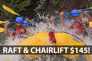 Banff Rafting and Chairlift Combo!