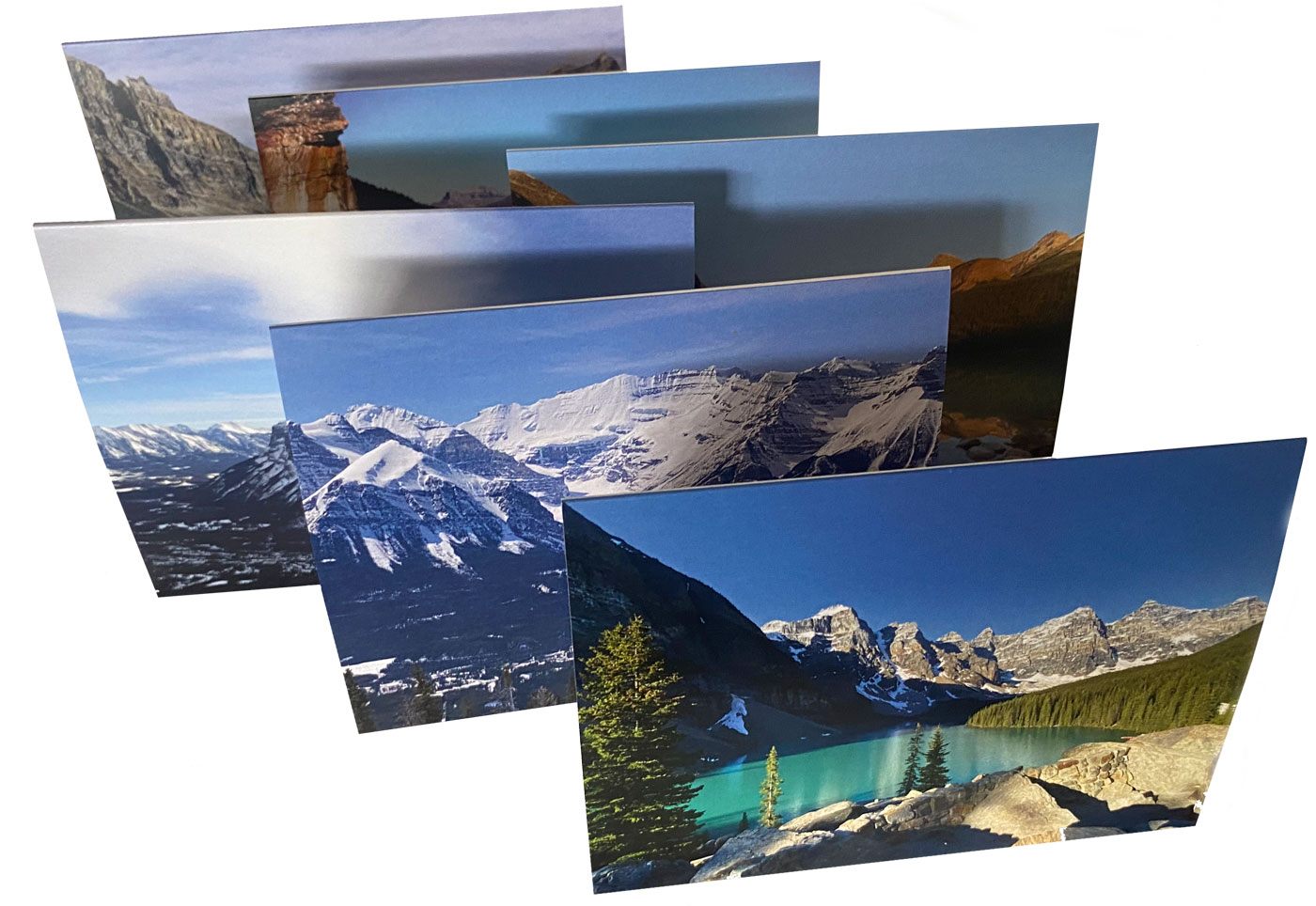 6 Banff Greeting Cards - Blank