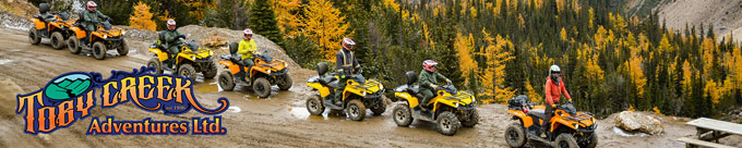 Banff ATV Tours with Toby Creek Adventures