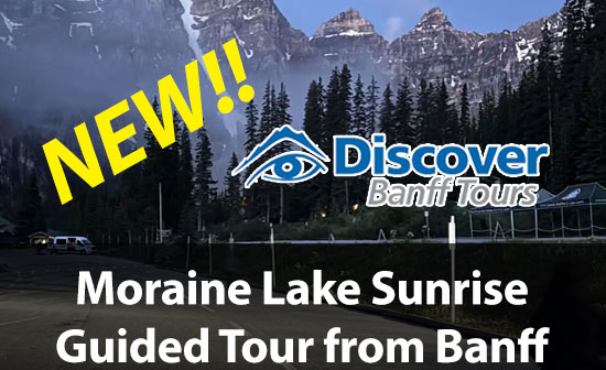 Moraine Lake Sunrise Tour