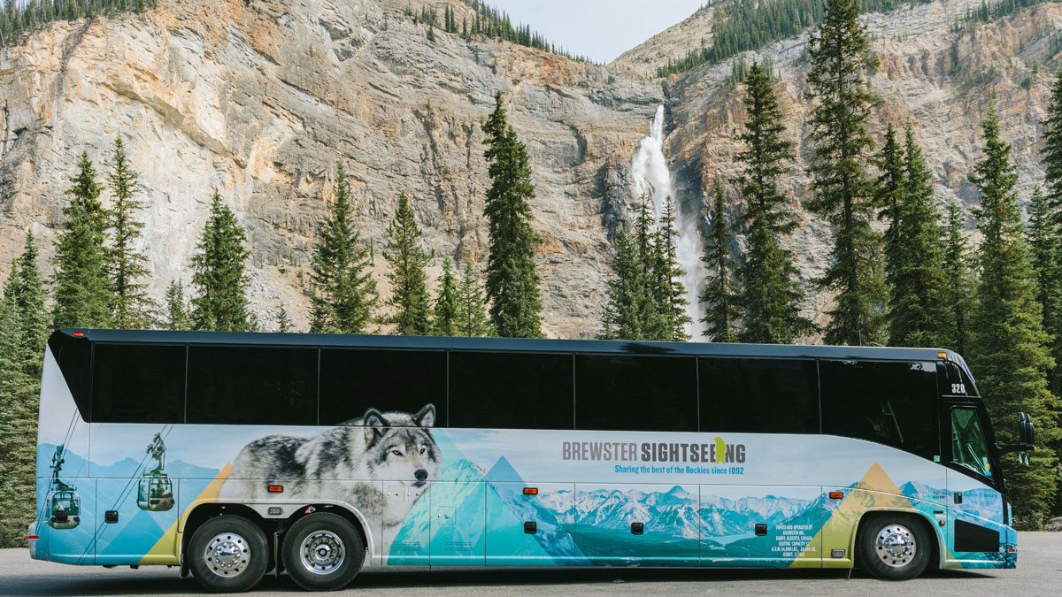 Brewster Sightseeing • Banff, AB Brewster Sightseeing • Banff, AB