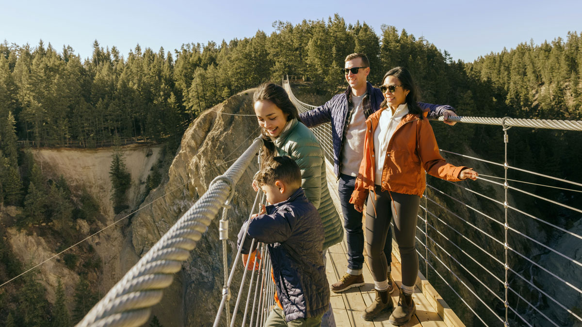 Golden Skybridge • Golden, BC Golden Skybridge Family • Golden, BC